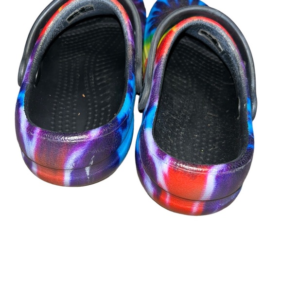 Crocs Bistro Tie Dye Adult Clogs work clogs slip resistant shoes size 6 - Picture 3 of 4